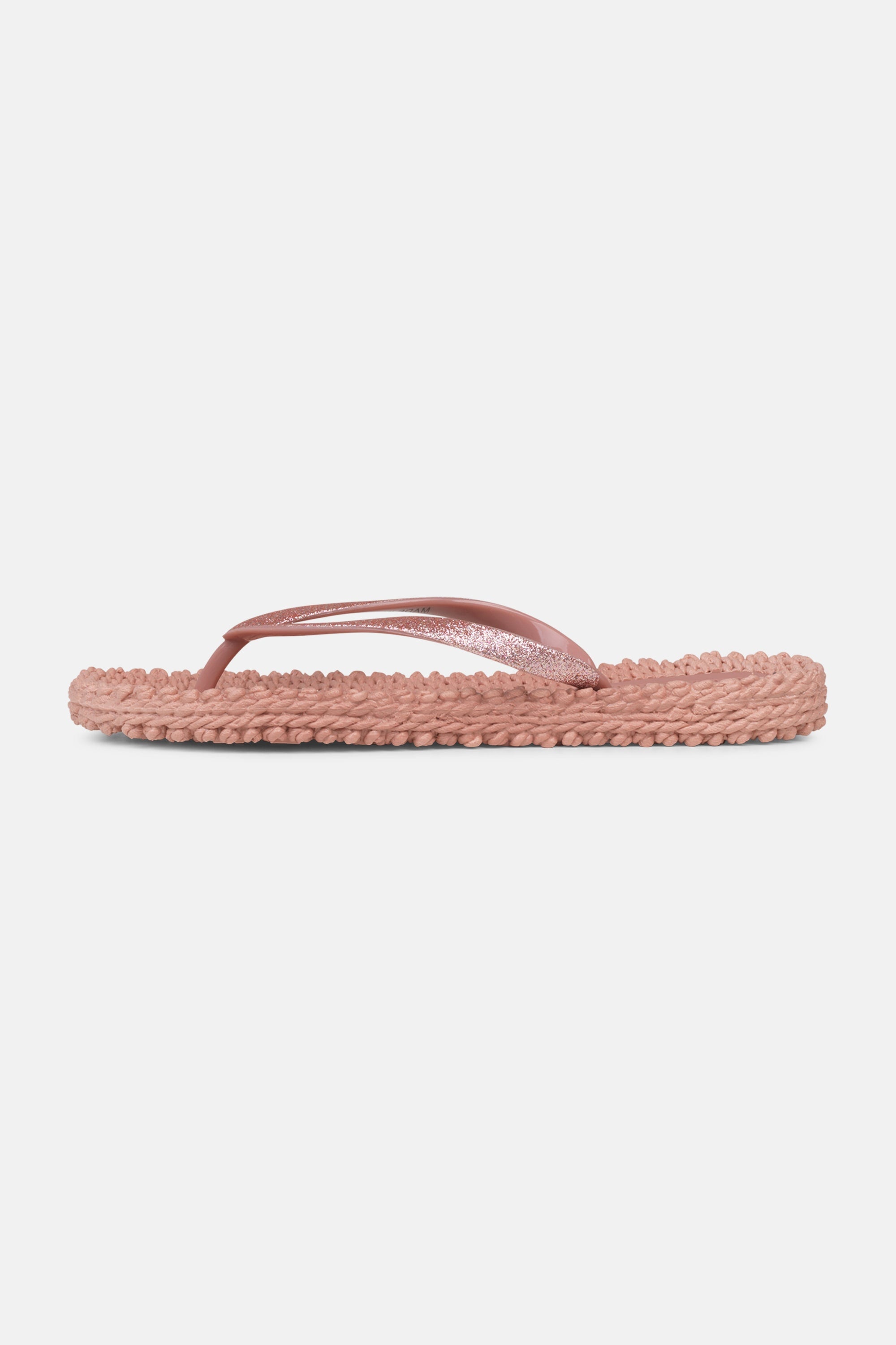 Tongs Glitter - Misty Rose